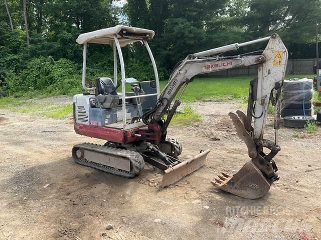 Takeuchi TB016 حفارات زحافة