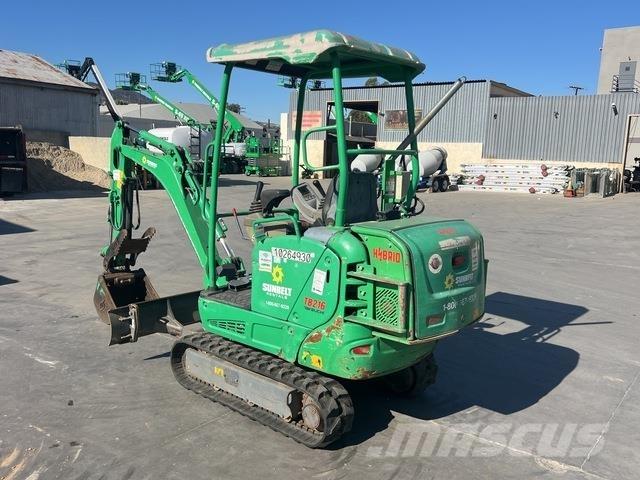 Takeuchi TB216 حفارات زحافة
