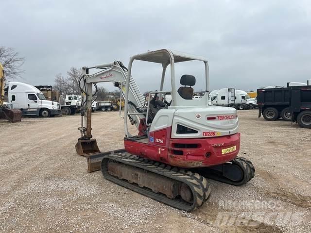 Takeuchi TB260 حفارات زحافة