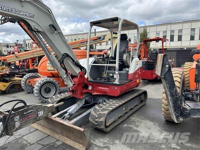 Takeuchi TB260 حفارات زحافة