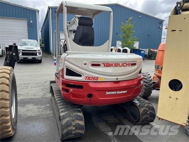 Takeuchi TB260 حفارات زحافة