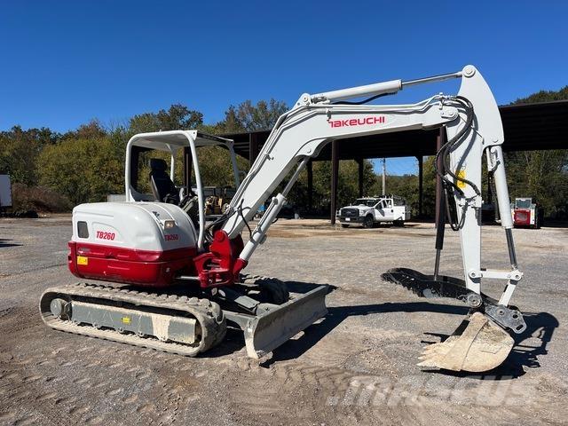 Takeuchi TB260 حفارات زحافة