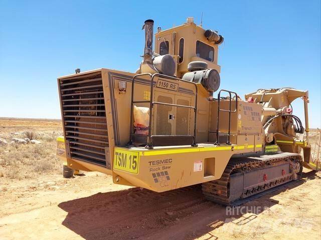 Tesmec 1150 RS مناشير صخور وخرسانة