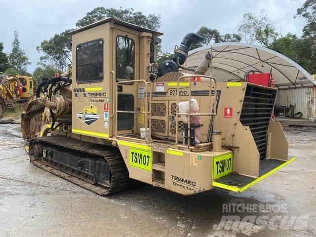 Tesmec 975 EVO ماكينات حفر خنادق