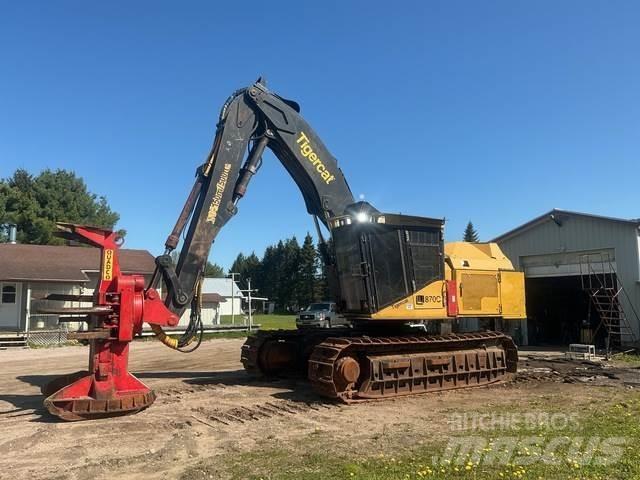 Tiger Cat 870 قاطعات وجامعات الأشجار