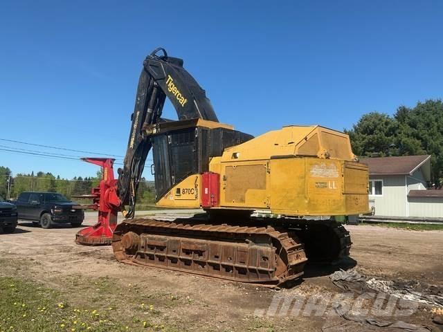 Tiger Cat 870 قاطعات وجامعات الأشجار