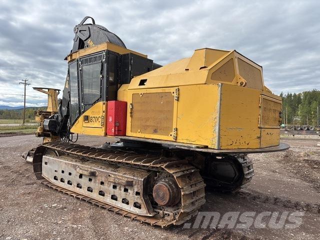 Tigercat 870C قاطعات وجامعات الأشجار