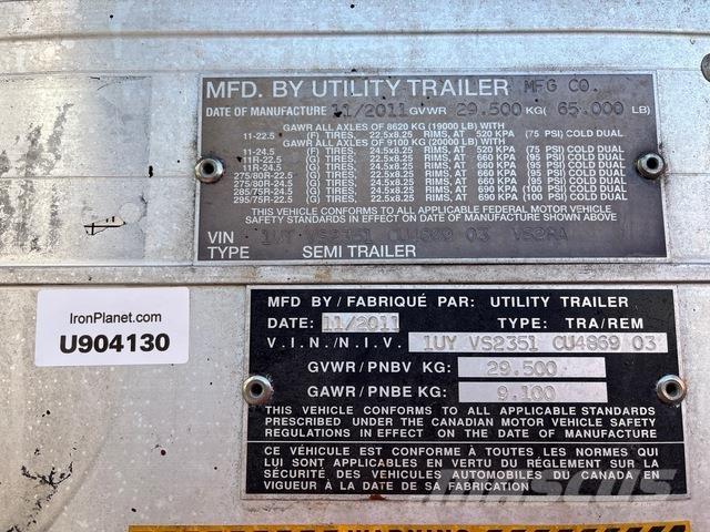 Utility 3000R نصف مقطورات بدرجة حرارة قابلة للضبط
