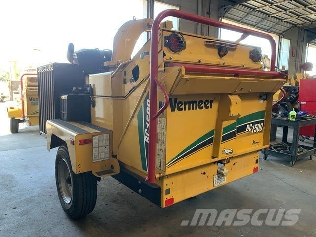 Vermeer BC1500 ماكينات تقطيع أخشاب الحراجة