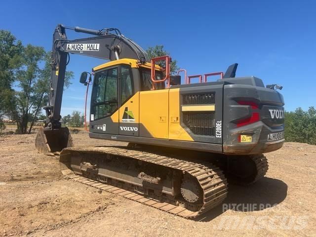 Volvo EC200EL حفارات زحافة