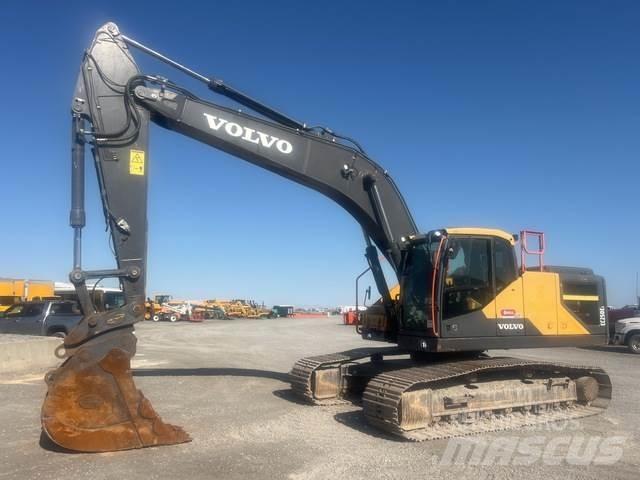 Volvo EC250EL حفارات زحافة