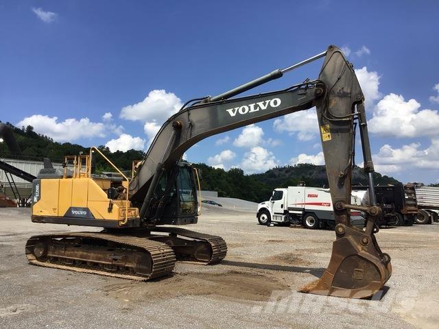 Volvo EC250EL حفارات زحافة