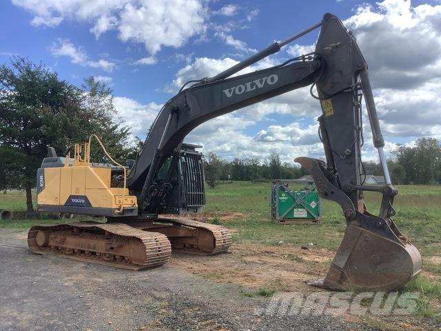 Volvo EC250EL حفارات زحافة