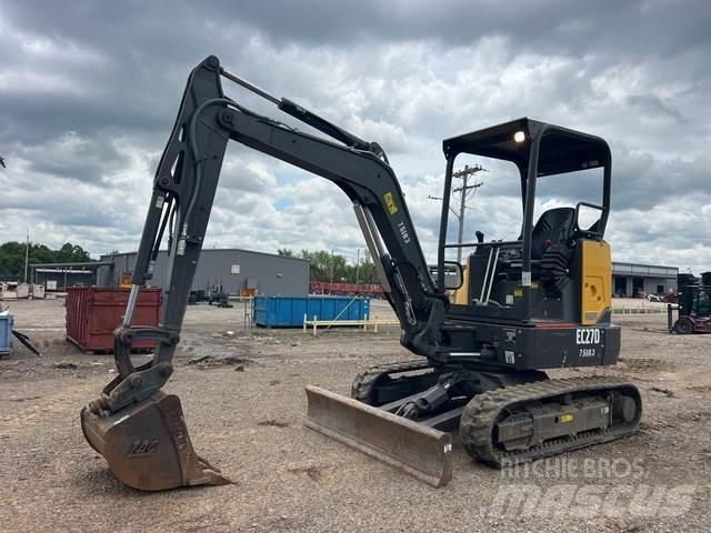 Volvo EC27D حفارات زحافة