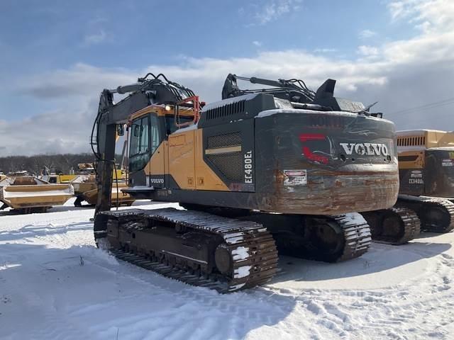 Volvo EC480EL حفارات زحافة