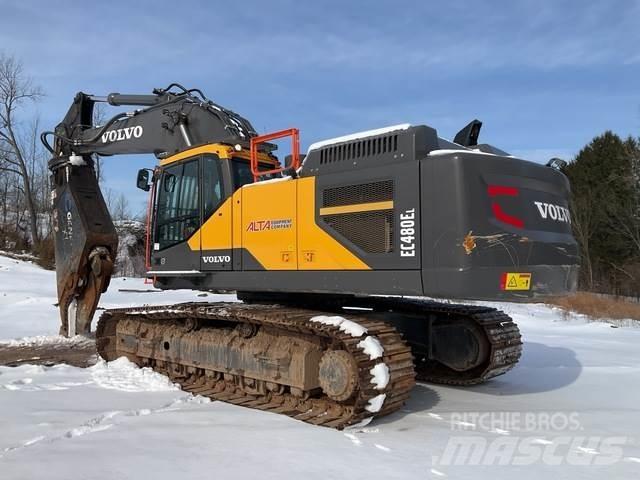 Volvo EC480EL حفارات زحافة