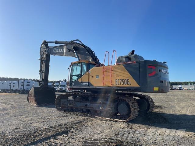 Volvo EC750E حفارات زحافة