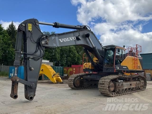 Volvo EC750EL حفارات زحافة