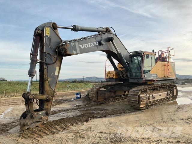 Volvo EC750EL حفارات زحافة