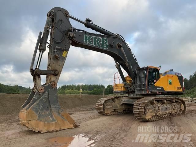 Volvo EC950FL حفارات زحافة