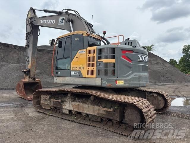 Volvo ECR355EL حفارات زحافة