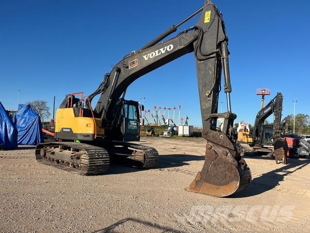 Volvo ECR355EL حفارات زحافة