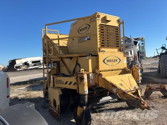Weiler E650b معدات السفلتة