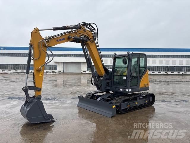 XCMG XE80E حفارات زحافة