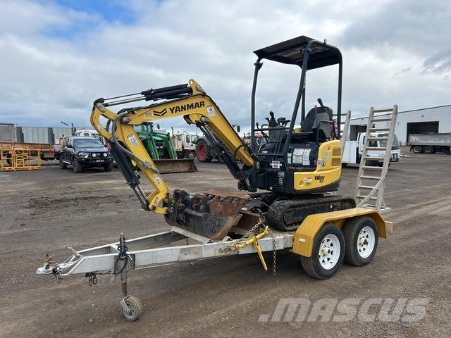 Yanmar ViO17-1 حفارات صغيرة أقل من 7 طن (حفارات صغيرة)