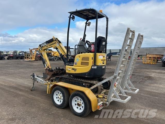 Yanmar ViO17-1 حفارات صغيرة أقل من 7 طن (حفارات صغيرة)