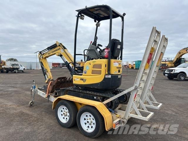 Yanmar ViO17-A حفارات صغيرة أقل من 7 طن (حفارات صغيرة)