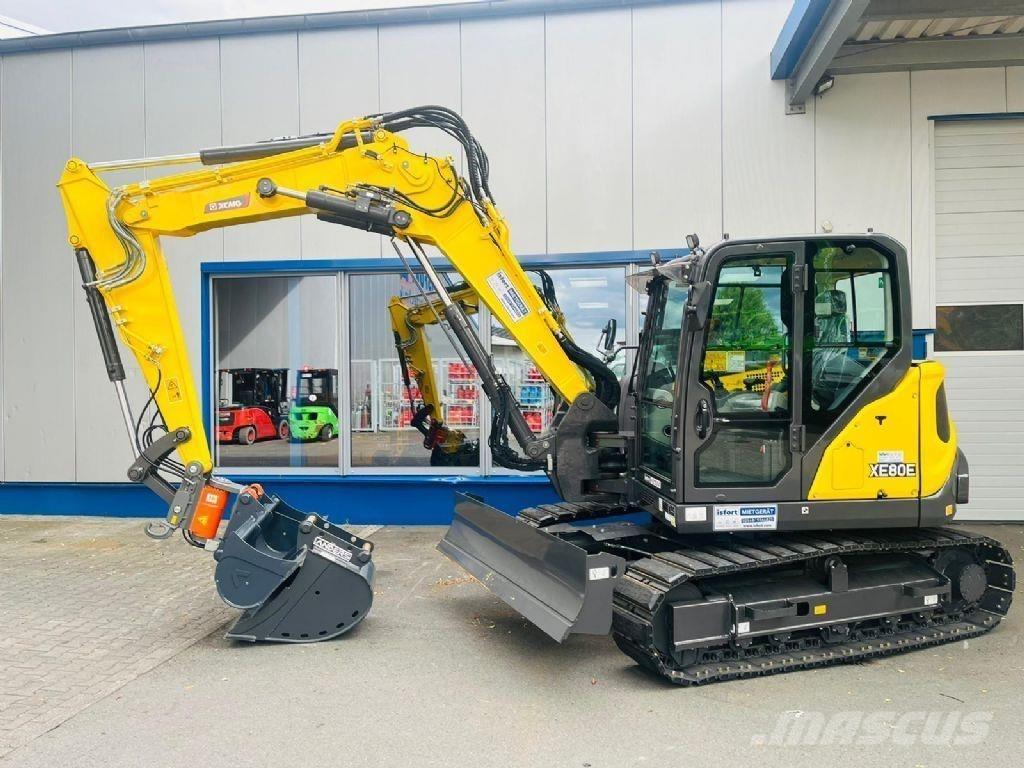 XCMG XE80E حفارات زحافة