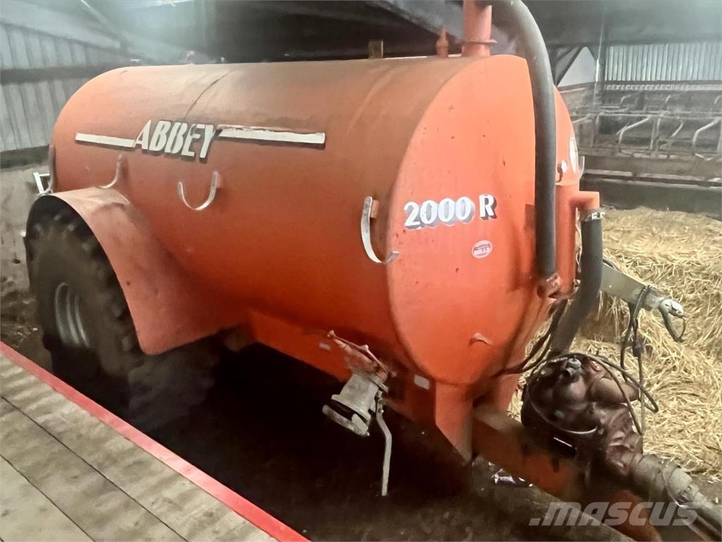 Abbey 2000VT معدات توزيع السماد العضوي