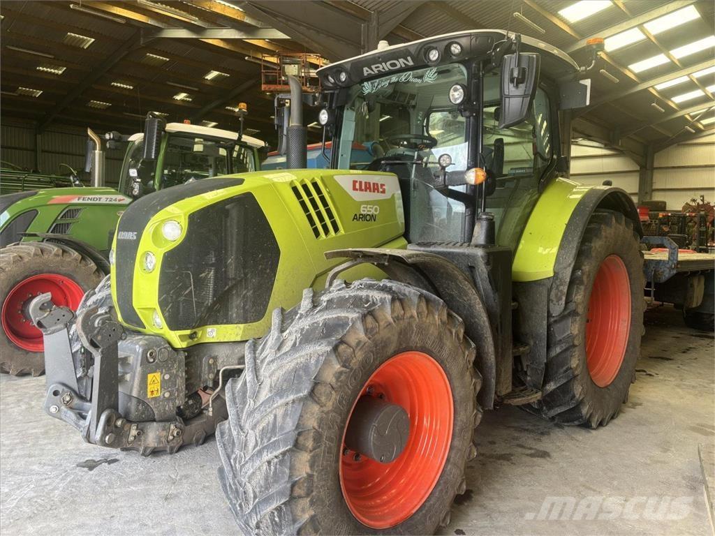 CLAAS ARION 650 الجرارات