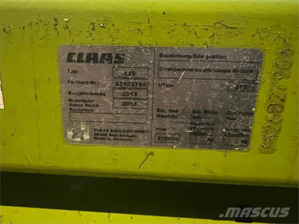CLAAS DD520 ماكينات زراعية - غير ذلك