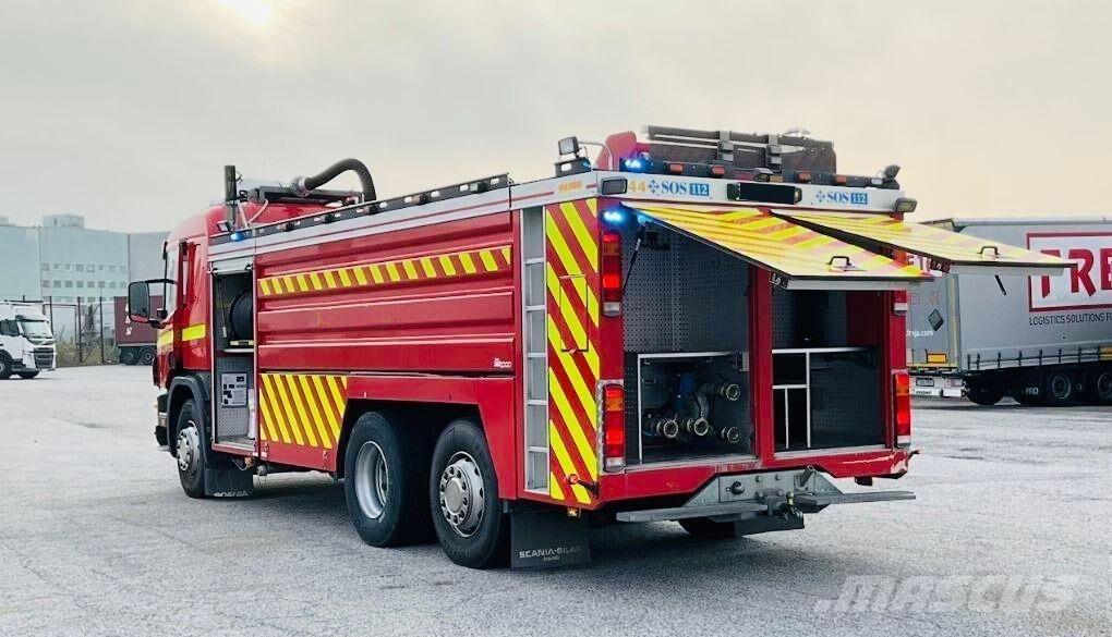 Scania 124L شاحنات حريق