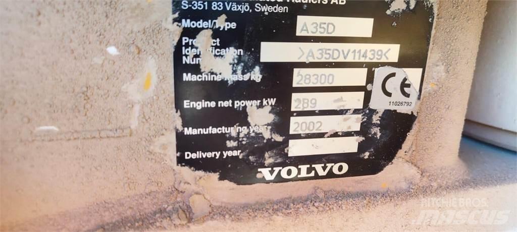 Volvo A35D ساحبات مفصلية