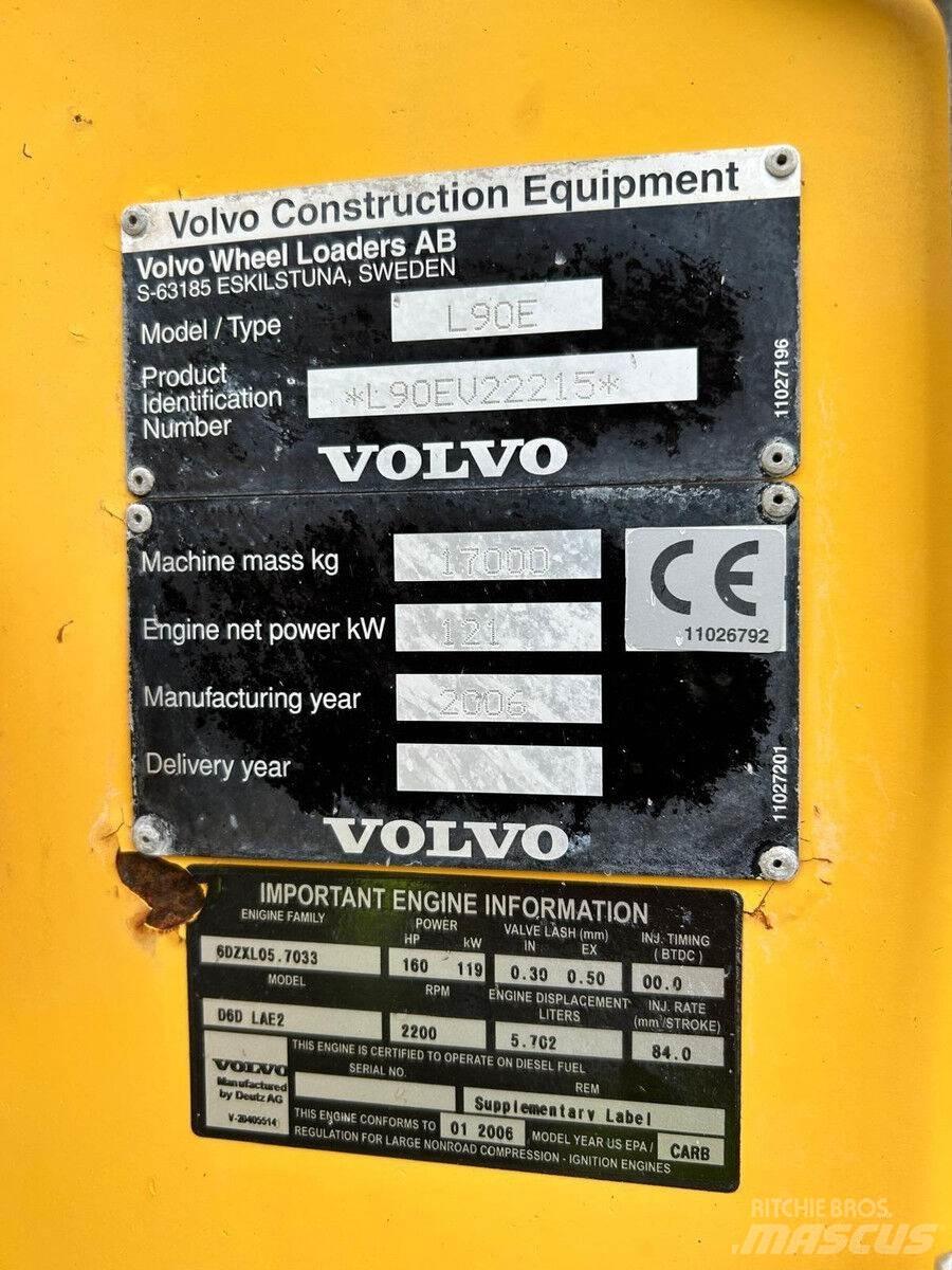 Volvo L90E حفارات زحافة