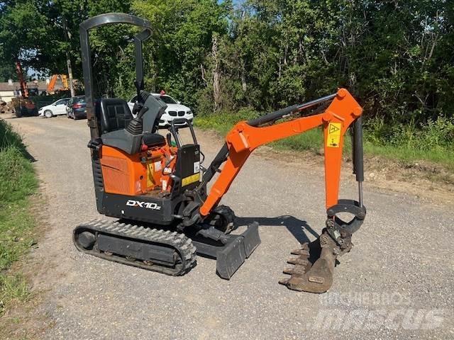 Doosan DX10Z حفارات وسط 7 طن - 12 طن