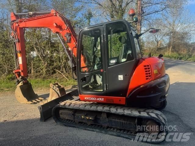 Kubota KX080-4 حفارات وسط 7 طن - 12 طن