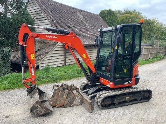 Kubota U27-4 حفارات وسط 7 طن - 12 طن