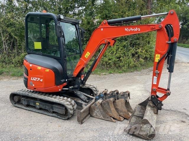 Kubota U27-4 حفارات وسط 7 طن - 12 طن