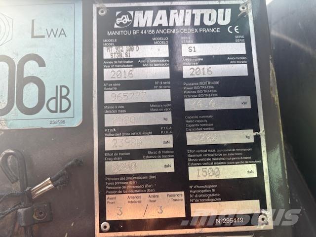 Manitou MT932 مناولات متداخلة