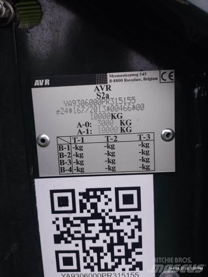 AVR SPIRIT 9200 حفارات وحصادات البطاطس