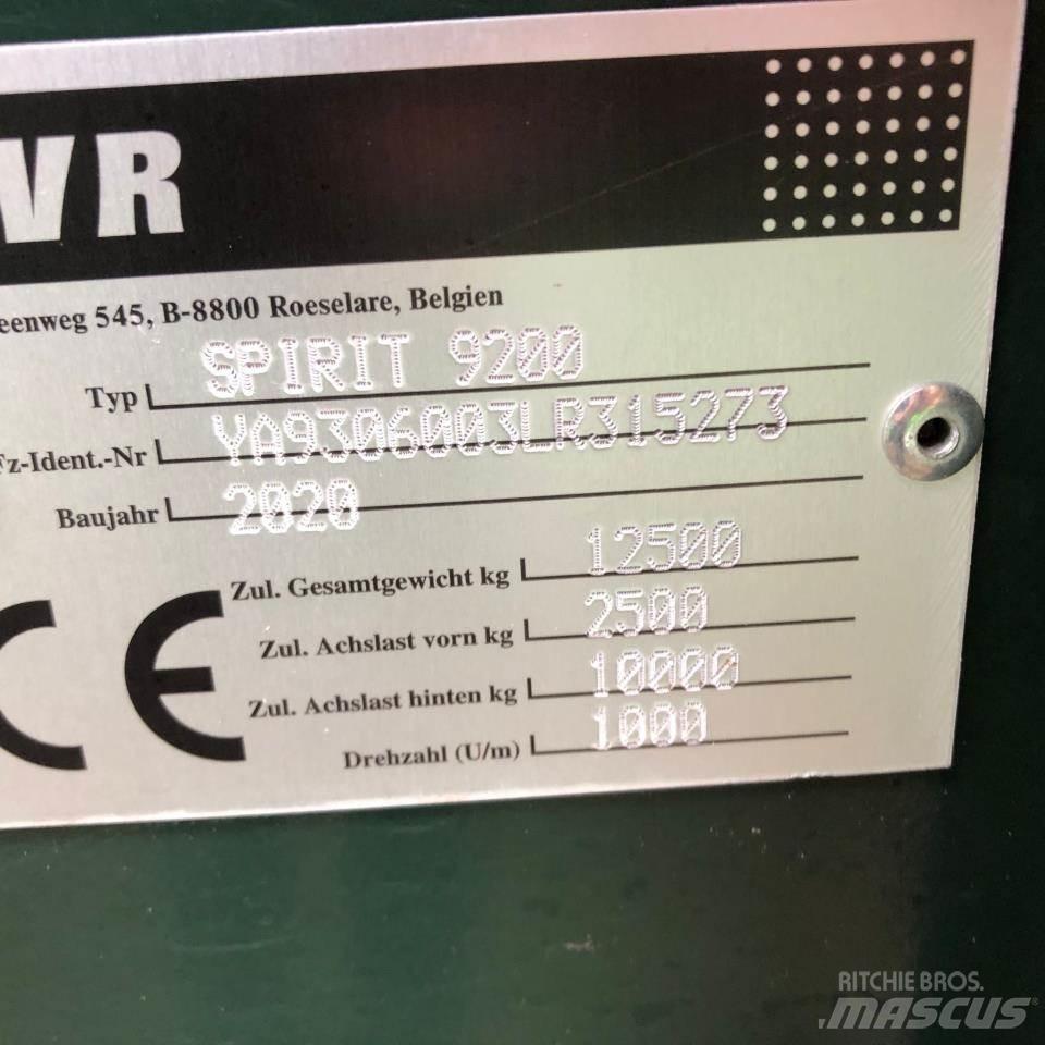 AVR SPIRIT 9200 حفارات وحصادات البطاطس