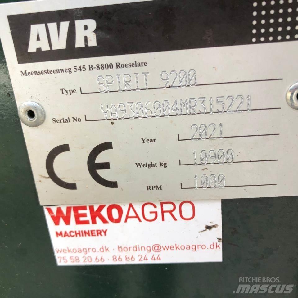 AVR SPIRIT 9200 حفارات وحصادات البطاطس