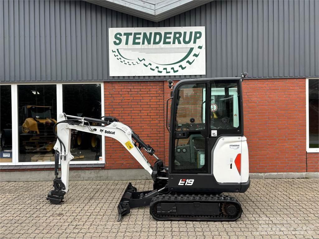 Bobcat E19 حفارات صغيرة أقل من 7 طن (حفارات صغيرة)