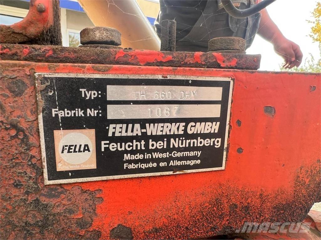 Fella TH660DY مكابس وميبسات التبن