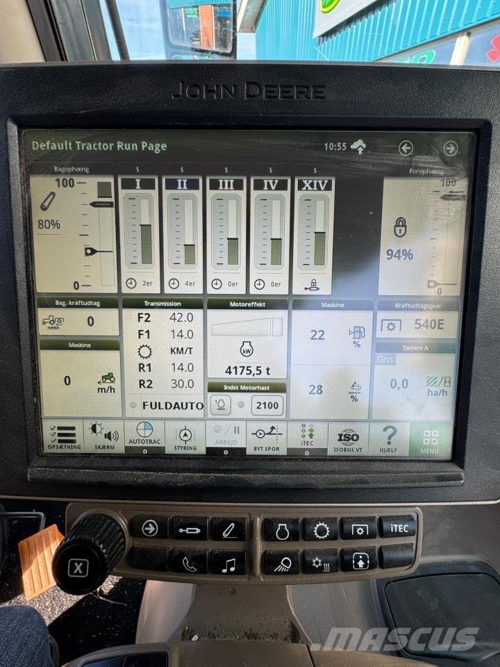 John Deere 6195R الجرارات