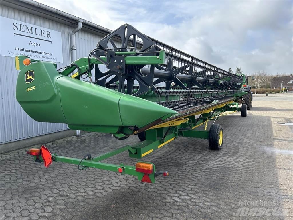 John Deere 640D رؤوس الحصادات الدراسات